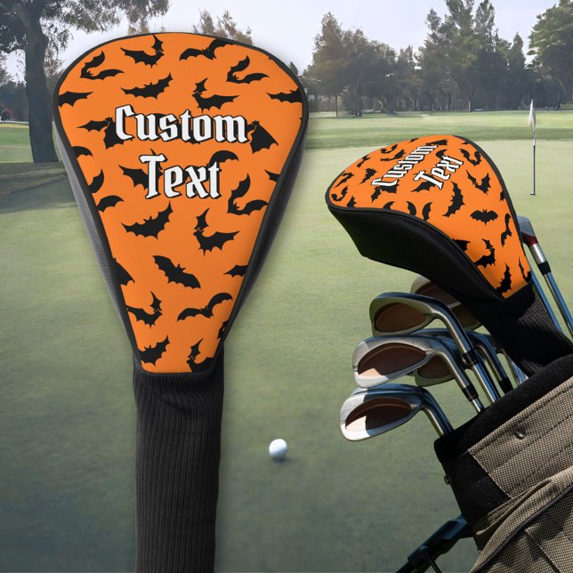 Bat Silhouetten Muster Golf Head Cover Headcover (Von Creator hochgeladen)
