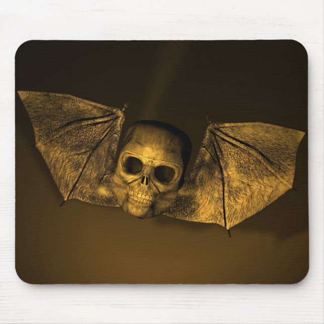 Bat Skull Mousepad (Vorne)