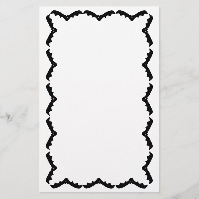 Bat Stationery Briefpapier (Vorderseite)