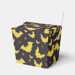 Bat Take Out Halloween Favor Box Geschenkschachtel