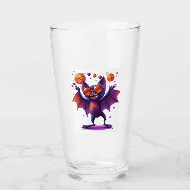 Bat-tastisches Party Glas (Vorderseite)