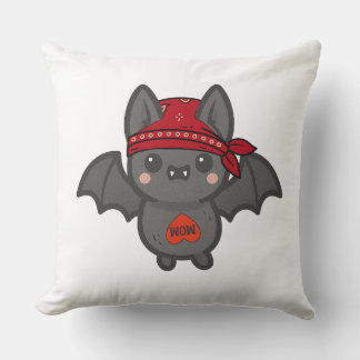 Bat to the Bone Pillow Kissen
