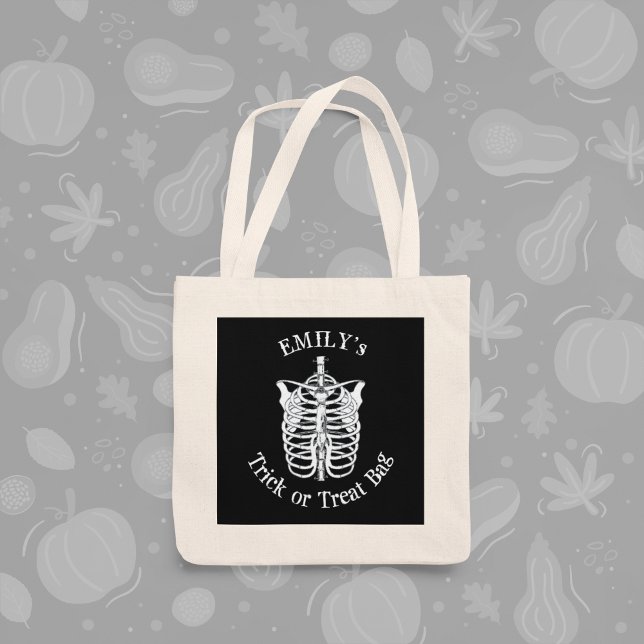 Bat Tragetasche (Fun Halloween custom trick or treat personalized bag.)