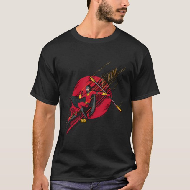 Bat Un Red Robin T-Shirt (Vorderseite)
