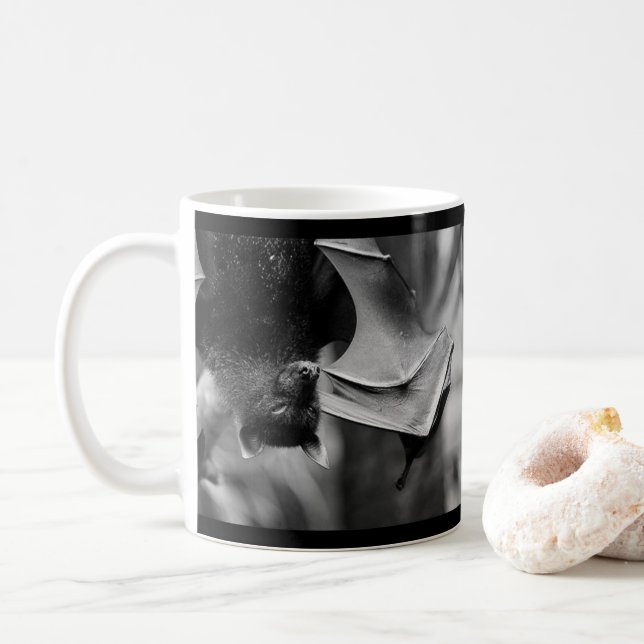 Bat Wings Bat Lovers Classic Coffee Tasse (Mit Donut)