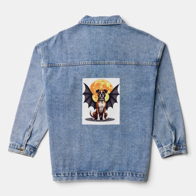 Bat Wings Boxer Jeansjacke (Rückseite)