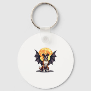 Bat Wings Boxer Schlüsselanhänger