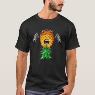 Bat Wings Vampire Bite Swinger Abwärtspinie T-Shirt