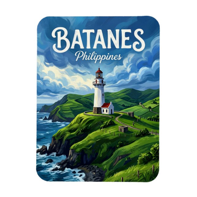 Batanes Philippinen Magnet (Vertikal)
