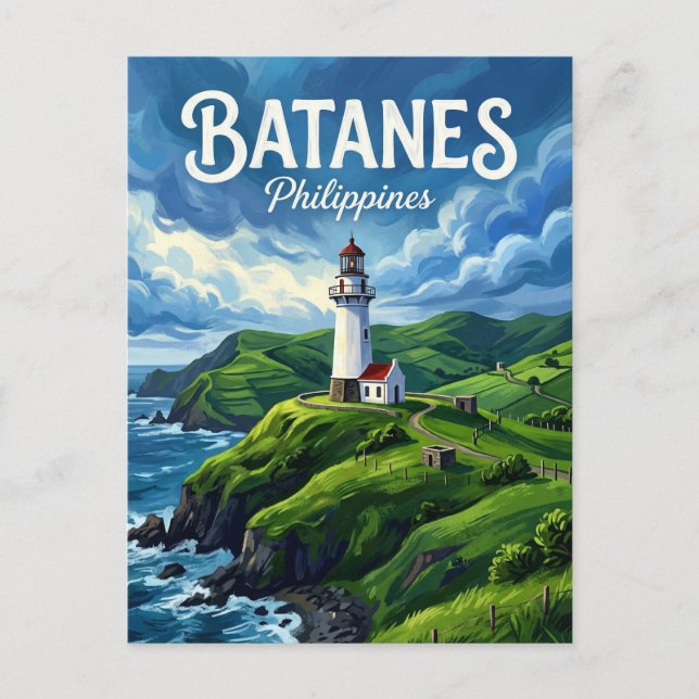 Batanes Philippinen Postkarte (Vorderseite)