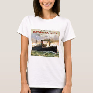 Batavier Linie Vintage Reise T-Shirt