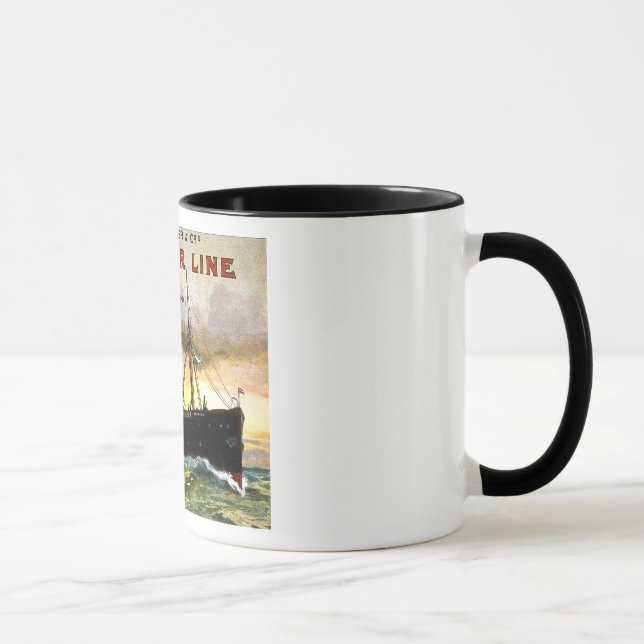 Batavier Linie - Vintage Reise Tasse (Rechts)