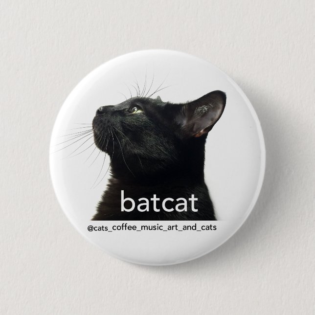 Batcat Button! Button (Vorderseite)