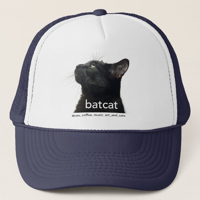 Batcat: Fernlastfahrerhut Truckerkappe (Vorderseite)