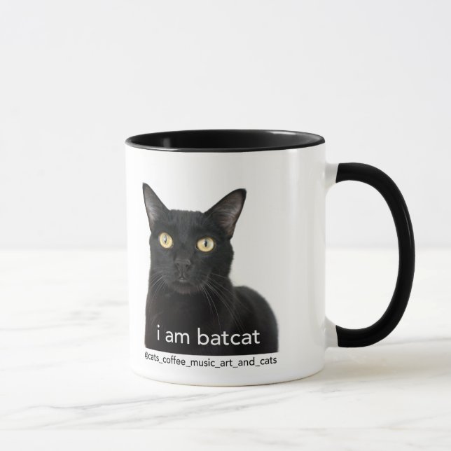 Batcat: Ich bin Batcat Tasse (Rechts)