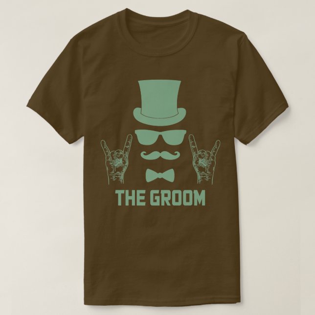 Batchelor Party Funny The Ground T-Shirt (Design vorne)