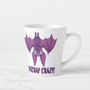 Batcrap Crazy Wacky Cartoon Bat Milchtasse
