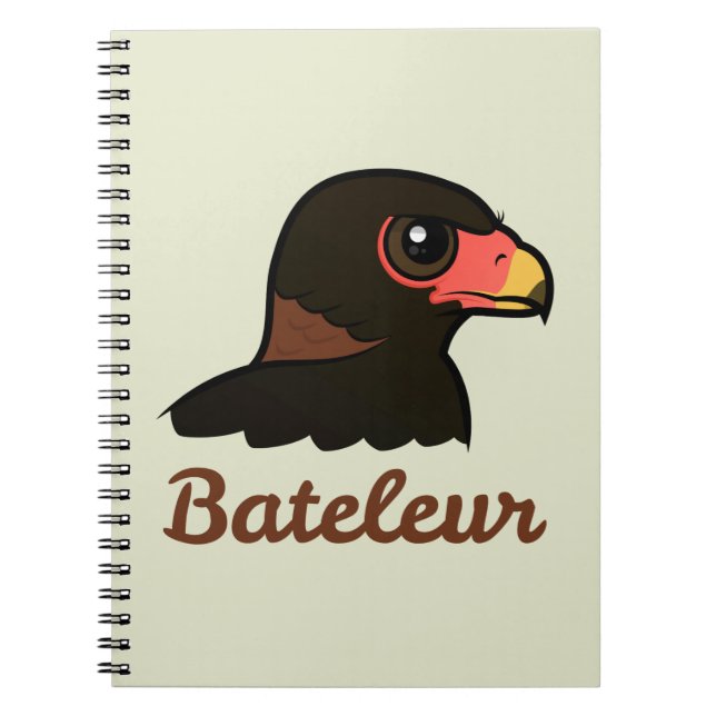 Bateleur Profil Notizblock (Vorderseite)