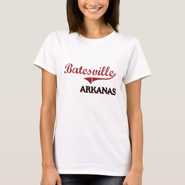 Batesville Arkansas Stadt-Klassiker T-Shirt (Vorderseite)
