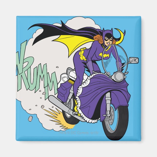 Batgirl Cycle Magnet (Vorne)