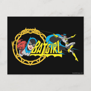Batgirl Display Postkarte