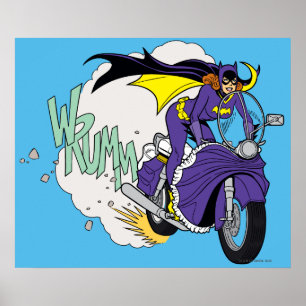 Batgirl Fahrrad Poster