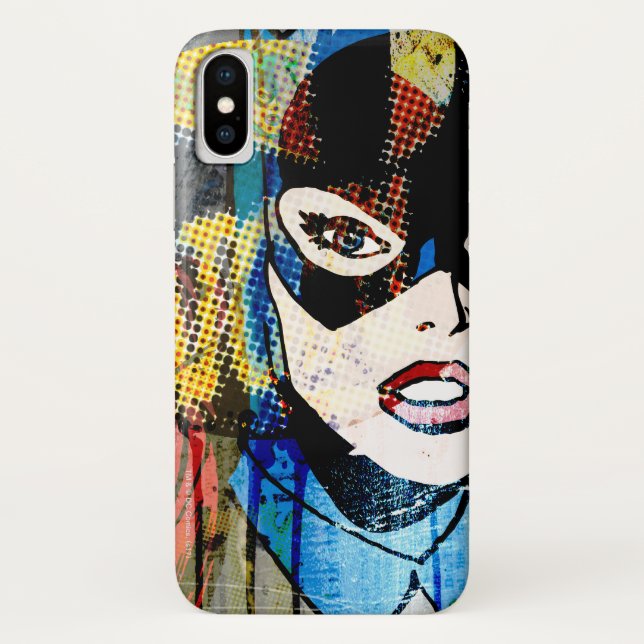 Batgirl Head Case-Mate iPhone Hülle (Rückseite)