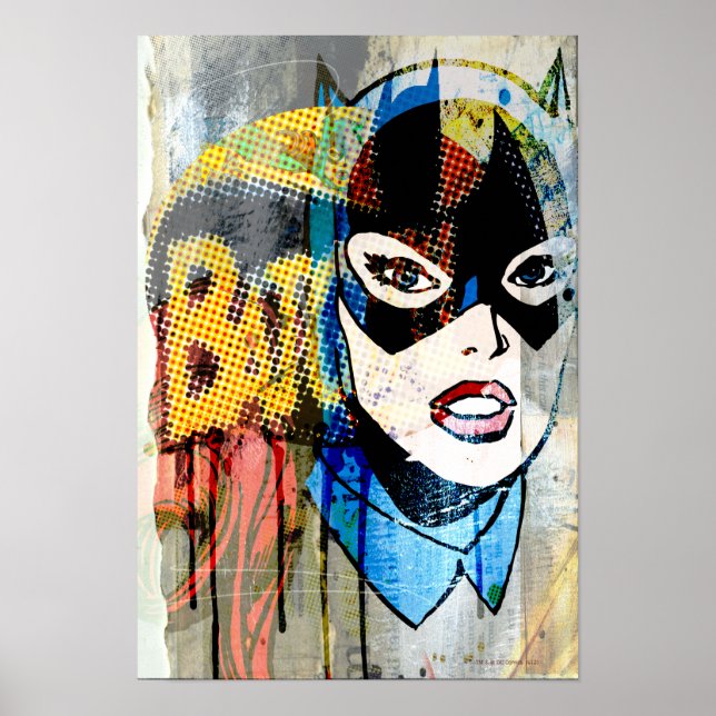 Batgirl Head Poster (Vorne)