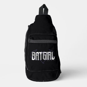 Batgirl Hi-Tech Name Grafik Crossbody Bag