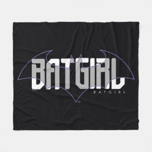 Batgirl Hi-Tech Name Grafik Fleecedecke