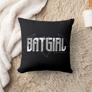 Batgirl Hi-Tech Name Grafik Kissen