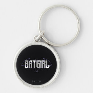 Batgirl Hi-Tech Name Grafik Schlüsselanhänger