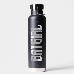 Batgirl Hi-Tech Name Grafik Trinkflasche
