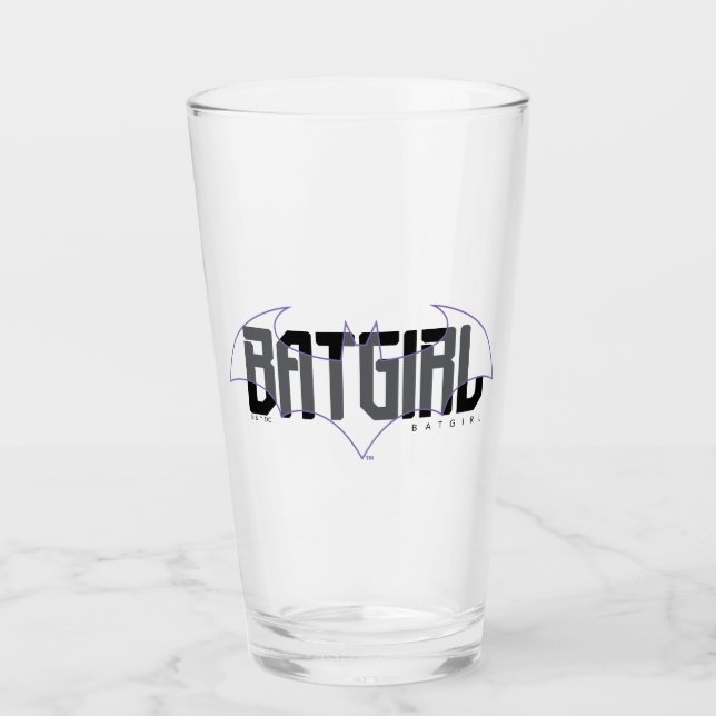 Batgirl Hi-Tech Name Graphic Glas (Vorderseite)