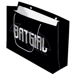 Batgirl Hi-Tech Name Graphic Große Geschenktüte