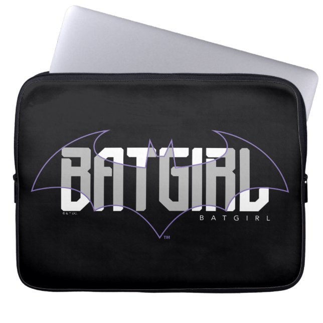 Batgirl Hi-Tech Name Graphic Laptopschutzhülle (Vorderseite)