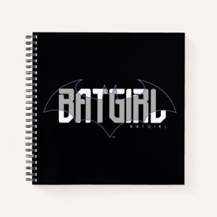 Batgirl Hi-Tech Name Graphic Notizbuch