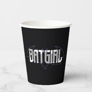 Batgirl Hi-Tech Name Graphic Pappbecher