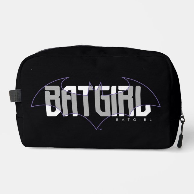 Batgirl Hi-Tech Name Graphic Waschbeutel (Vorderseite)
