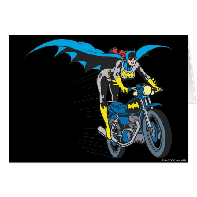 Batgirl im Batcycle (Vorderseite (Horizontal))