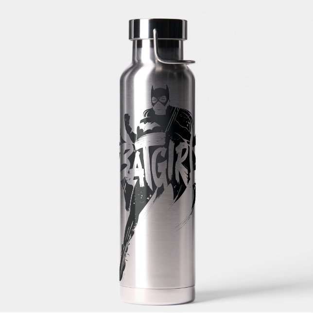 Batgirl Ink Brush Name Trinkflasche (Links)