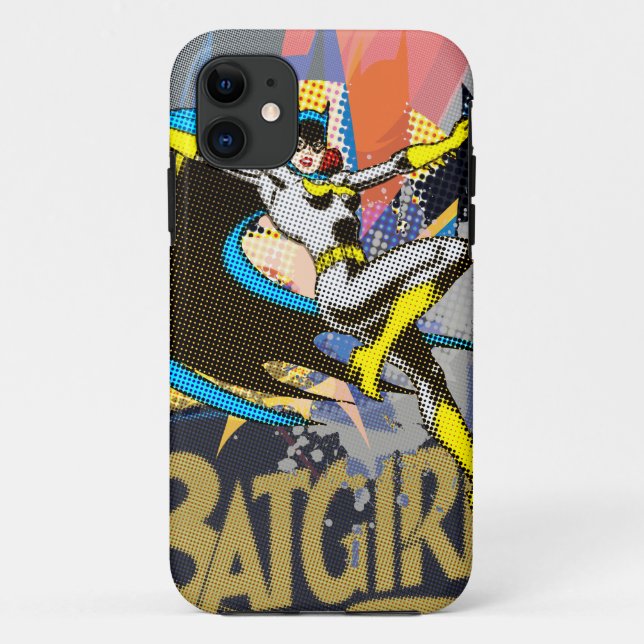 Batgirl Mid-Air Case-Mate iPhone Hülle (Rückseite)