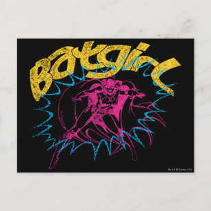 Batgirl Power Postkarte