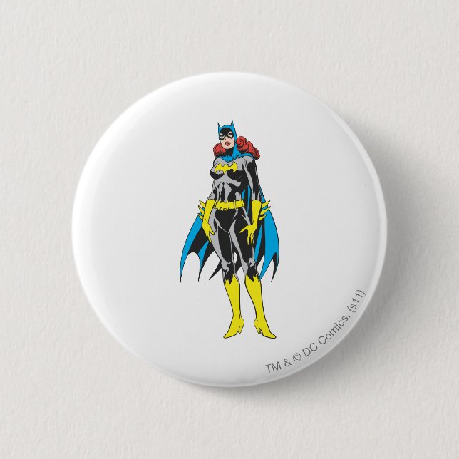 Batgirl Stands Button (Vorderseite)
