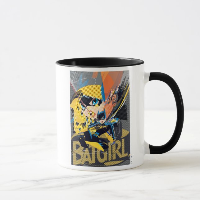 Batgirl Swinging Kick Tasse (Rechts)