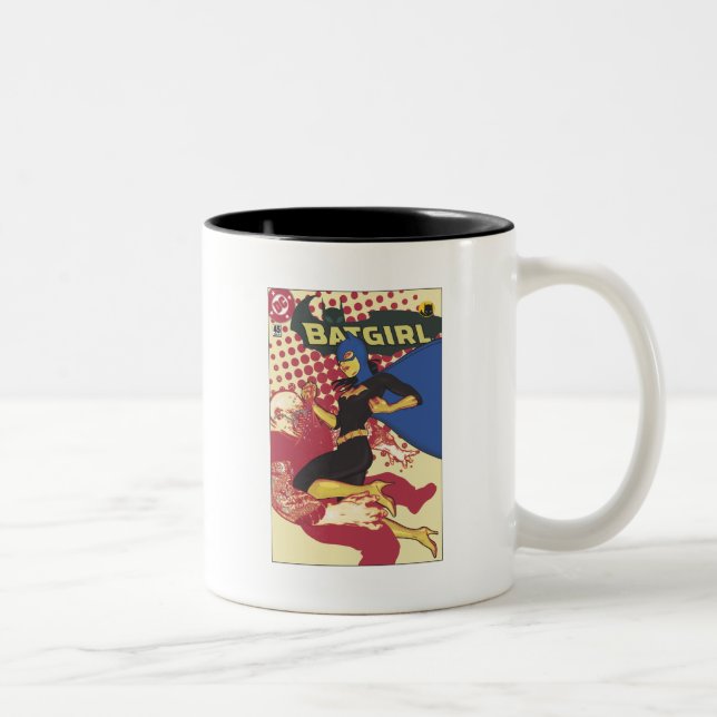 Batgirl Zweifarbige Tasse (Rechts)
