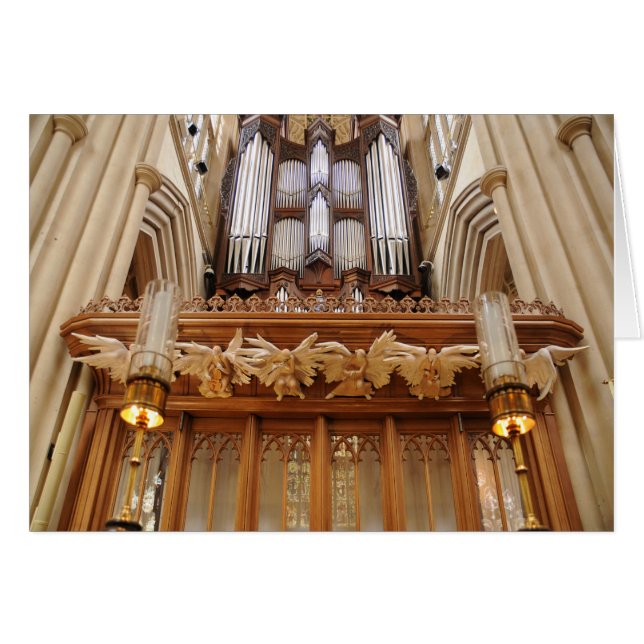 Bath Abbey England Pipe Organ (Vorderseite (Horizontal))
