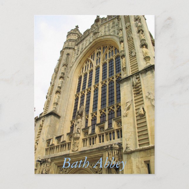 Bath Abbey Postcard Postkarte (Vorderseite)