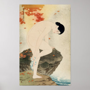 Bath Aroma Ito Shinsui Japanische Kunst Poster