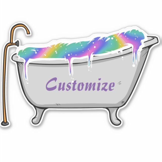 Bath Bomb Babe Thunder_Cove Aufkleber (Vorderseite)